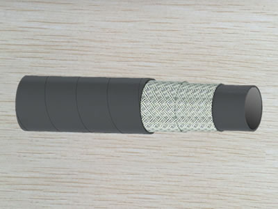 The detailed structure of EN854-3TE hydraulic hose.